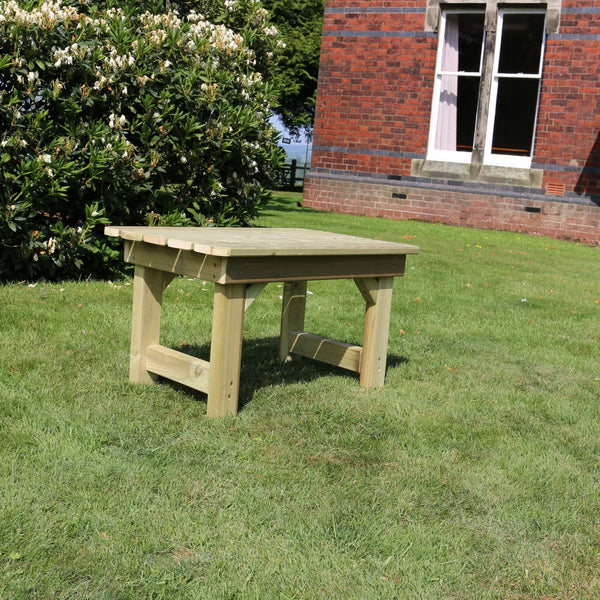 Chunky Wooden Outdoor Coffee Table