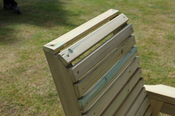Ergo Chunky Wooden Single Garden Armchair