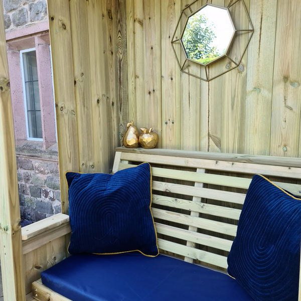 Four Seasons 2 Seat Chunky Wooden Arbour