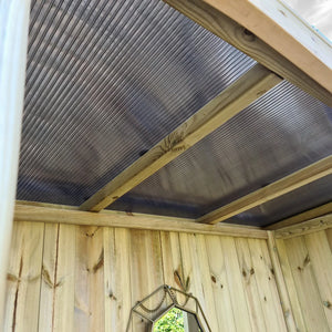 Four Seasons 3 Seat Chunky Wooden Arbour
