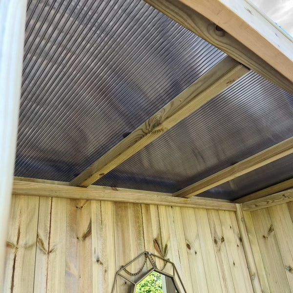Four Seasons 3 Seat Chunky Wooden Arbour