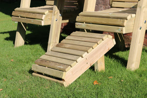 Ergo Chunky Wooden Garden Footstool