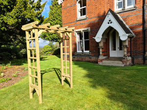 Rose 3ft Trellis Chunky Wooden Garden Archway