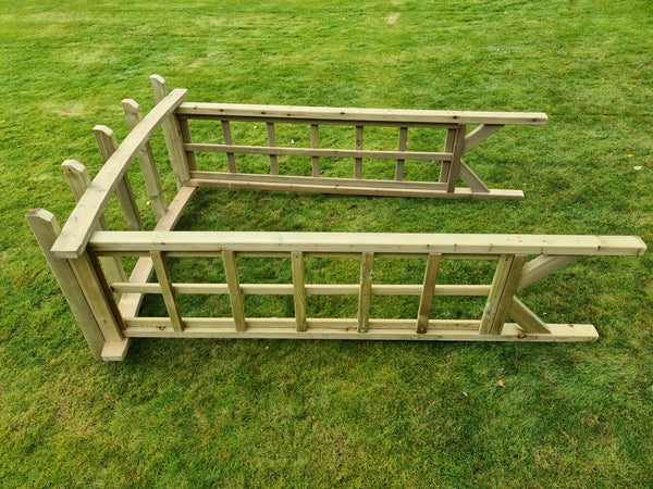 Ivy 4ft Trellis Chunky Wooden Garden Archway