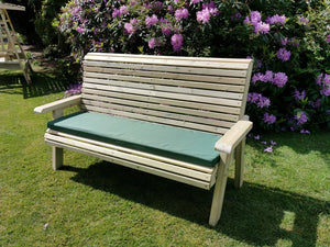 Ergo 3 Seater Chunky Wooden Garden Bench