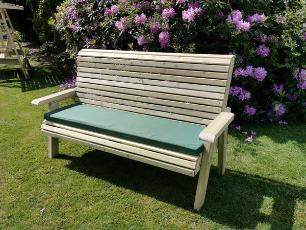 Ergo 3 Seater Chunky Wooden Garden Bench