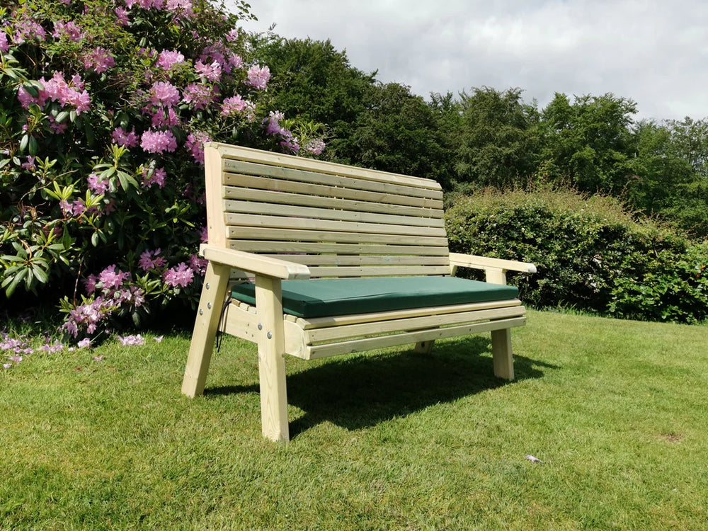 Ergo 3 Seat Chunky Wooden Garden Bench