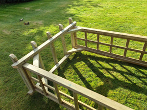 Rose 3ft Trellis Chunky Wooden Garden Archway