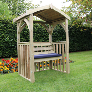 Anastasia 2 Seater Chunky Wooden Garden Arbour
