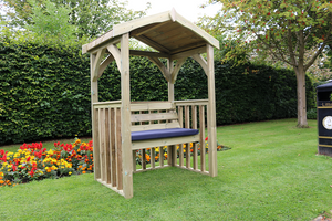 Anastasia 2 Seater Chunky Wooden Garden Arbour