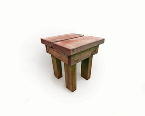Valley Classic Chunky Wooden Footstool
