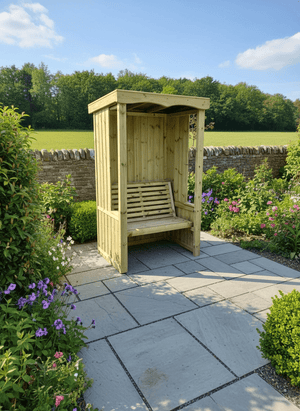 Four Seasons 2 Seat Chunky Wooden Arbour