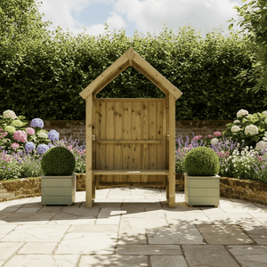 Poppy 2 Seater Chunky Wooden Arbour